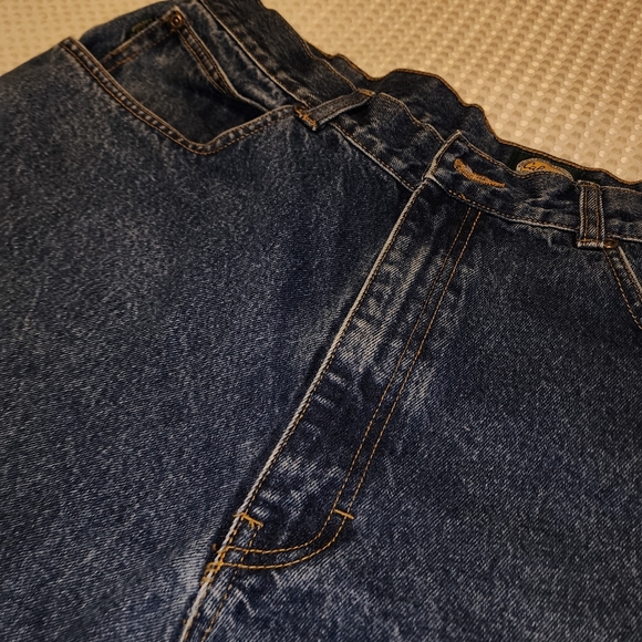 CABELAS EUC MENS SIZE 38 x 34 ROUGHNECK TWO TONE UPLAND JEANS - Picture 6 of 11